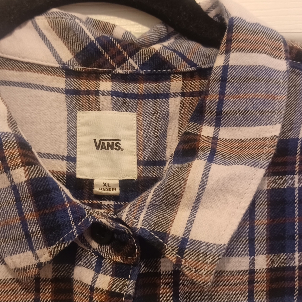 Vans flannel shirt